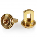 Brass suspension ring, diameter 24mm