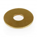 Brass washer for M8 screw external diameter 24mm thickness 1.5mm