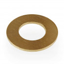 Brass washer for M12 screw external diameter 24mm thickness 1.5mm