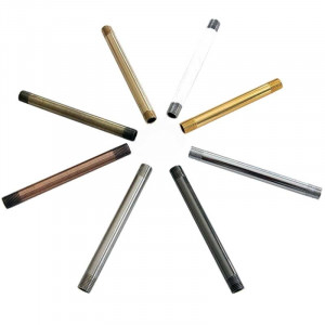 M16 coloured threaded tube, 10 cm long an accessory for bulb sockets