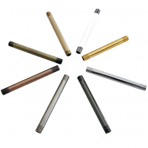  M16 coloured threaded tube, 10 cm long an accessory for bulb sockets