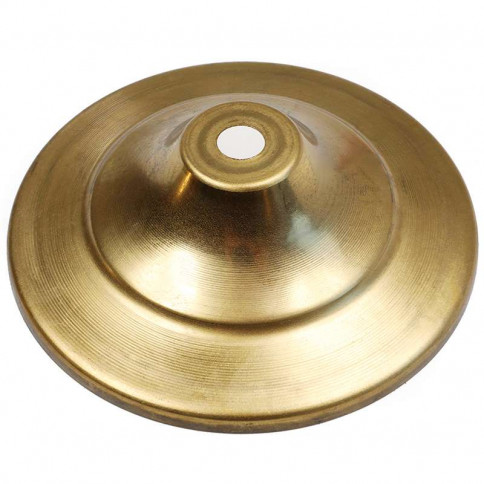 Cordy brass bell - diameter 104mm M10 tube passage