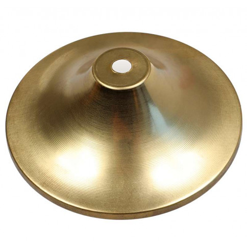 Dassini brass bell - diameter 132mm M10 tube passage