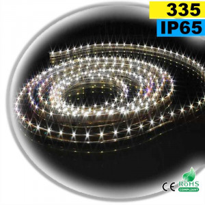  Strip Led lateral warm white light LEDs-335 IP65 60leds/m 5m