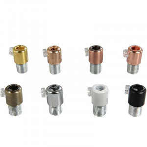 Smooth cable clamp choice of colours cable passage diameter 6.8mm