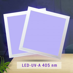 UV-A LED panel - LED disinfection of public areas - size 600 x 600