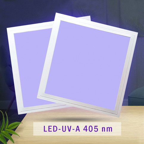 Panneau LED UV-A - LED désinfection des espaces recevant du public - dimension 600 x 600