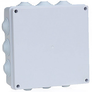 IP 65 watertight junction box square size depending on version