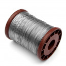 Roll of 500 metres of stainless steel wire, diameter 0.5mm