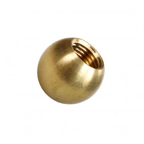 17.5mm diameter brass ball with M10 thread