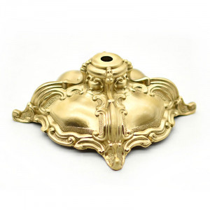 Pied de lampe en laiton...