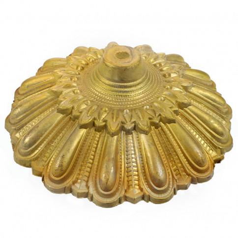 Hathor brass bell - diameter 188mm M10 threaded tube passage