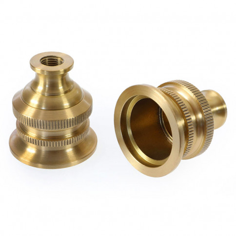 Brass Poema wick for chandelier, lamp or candleholder diameter 27mm