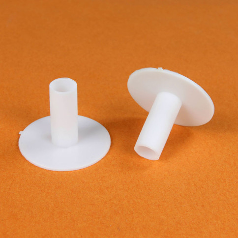 Plastic insulating sleeve for cable entry on E27 socket