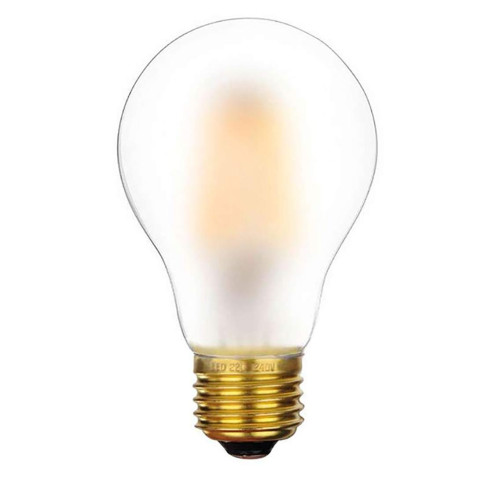 6 watt LED spherical bulb Ø A60 E27 base - six LED filaments 12 to 48 volts - satin glass