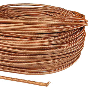 Câble rond tresse tissu...