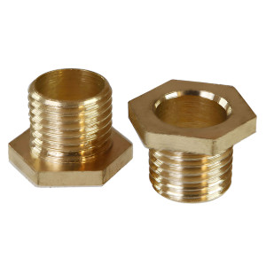 Hollow brass threaded...