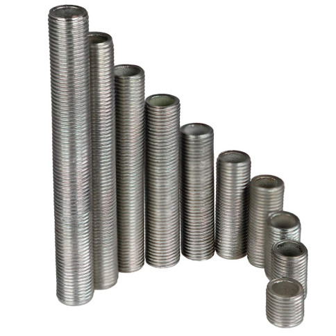 Threaded tube in stainless steel 304 diameter M10 - length from 1 to 10 cm depending on the version
