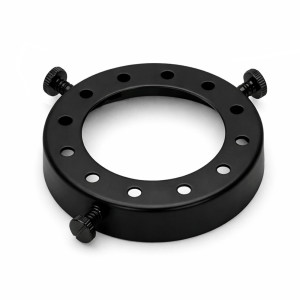 Support à griffes en acier couleur noire Kena pour verrerie ou céramique Ø intérieur 66mm - pour douille E27