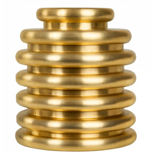 E27 Amélia brass lampholder...