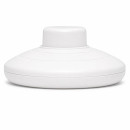 Interrupteur à pied rond diamètre 70mm pour lampadaire - plastique couleur blanc