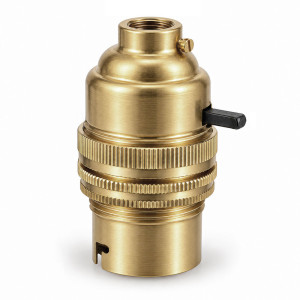 Une douille de lampe en...