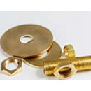 Screw, nut, threaded tube and plug, sleeve, washer, reducer