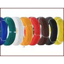 Single-core electrical cable with Teflon sheath